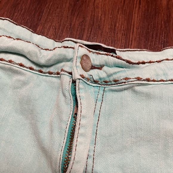 Sterling Kreek Embroidered Denim Shorts - Picture 5 of 8